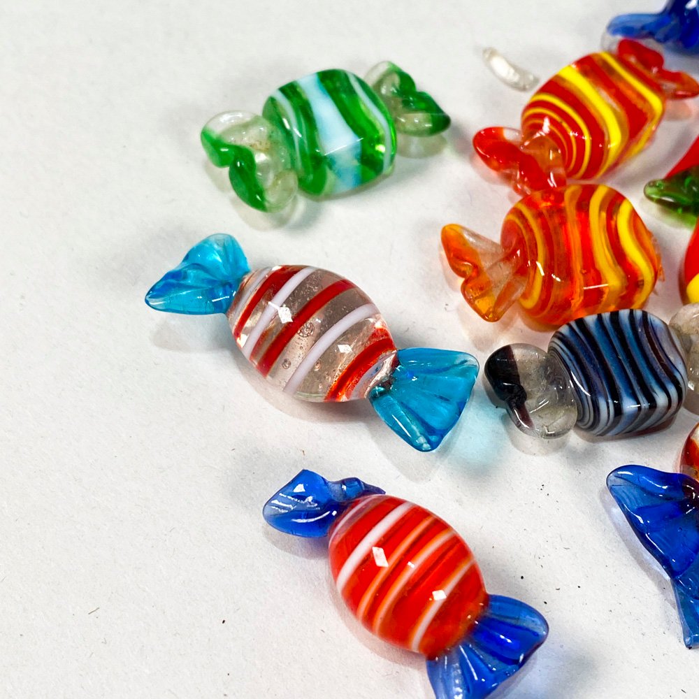 Colección de caramelos vidrio en diferentes colores - imagen 5