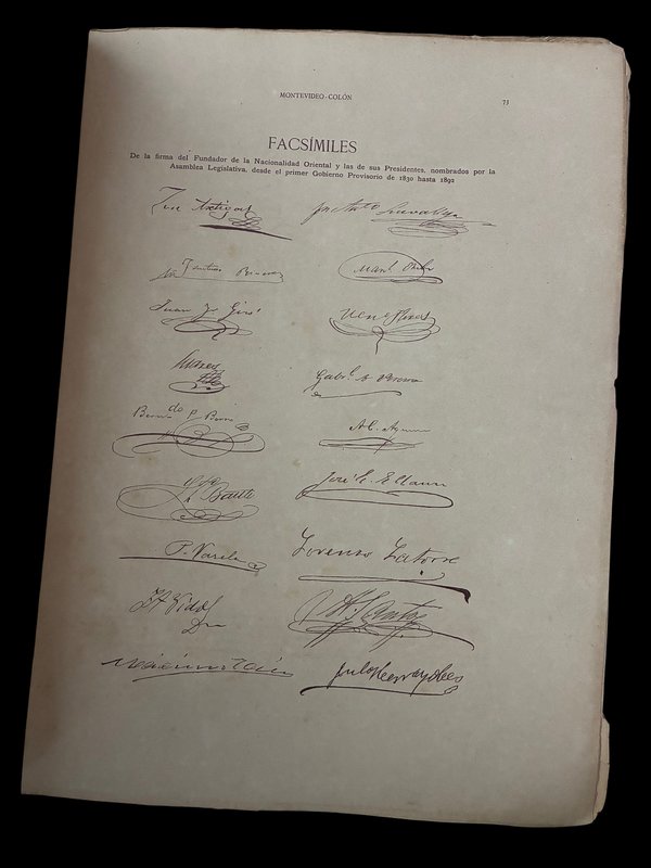 Libro Montevideo-Colón 1492-1892, Número Único Editorial El Sigl…