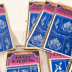 Lote de Adhesivos para Grabado en Cristal y Metal - imagen 4