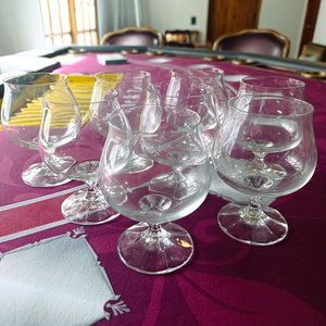 Copas de Cristal de Bohemia Modelo Diana para Cognac - imagen 2