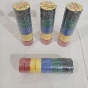 Lote de 40 Rollos de Cinta Aislante Eléctrica Marca Crownman - imagen 2
