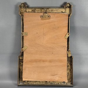 Portarretratos de Bronce Macizo con Diseño Arquitectónico - imagen 7