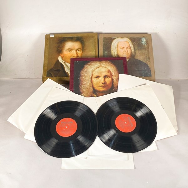 Lote de Discos de Música Clásica: Bach y Vivaldi