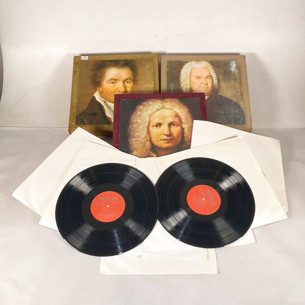 Lote de Discos de Música Clásica: Bach y Vivaldi