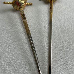 Dos Abrecartas Estilo Espada Antigua, Toledo - imagen 2