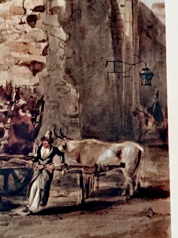 Lámina Costumbrista del Siglo XIX: Detalles de la Ciudadela - imagen 7