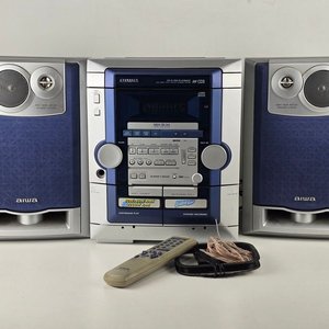 Equipo de Audio AIWA CX-NBL34LH CD/MP3/Radio AM/FM con Cassette y Parlantes - imagen 2