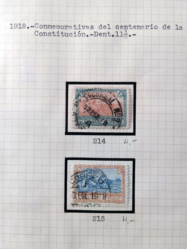 Colección de Sellos de Uruguay: Historia y Cultura - imagen 23