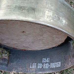 Paragüero Militar de Bronce con Emblema de Infantería - imagen 6