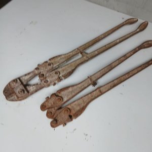 2 Cizallas de Corte, Una de 90cm y Otra Incompleta - imagen 2