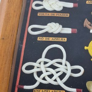 Marco Decorativo Náutico con Nudos y Accesorios Marinos - imagen 4