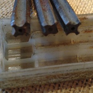 Juego de 3 Machos de Sellado Dormer Origen Inglés - imagen 2