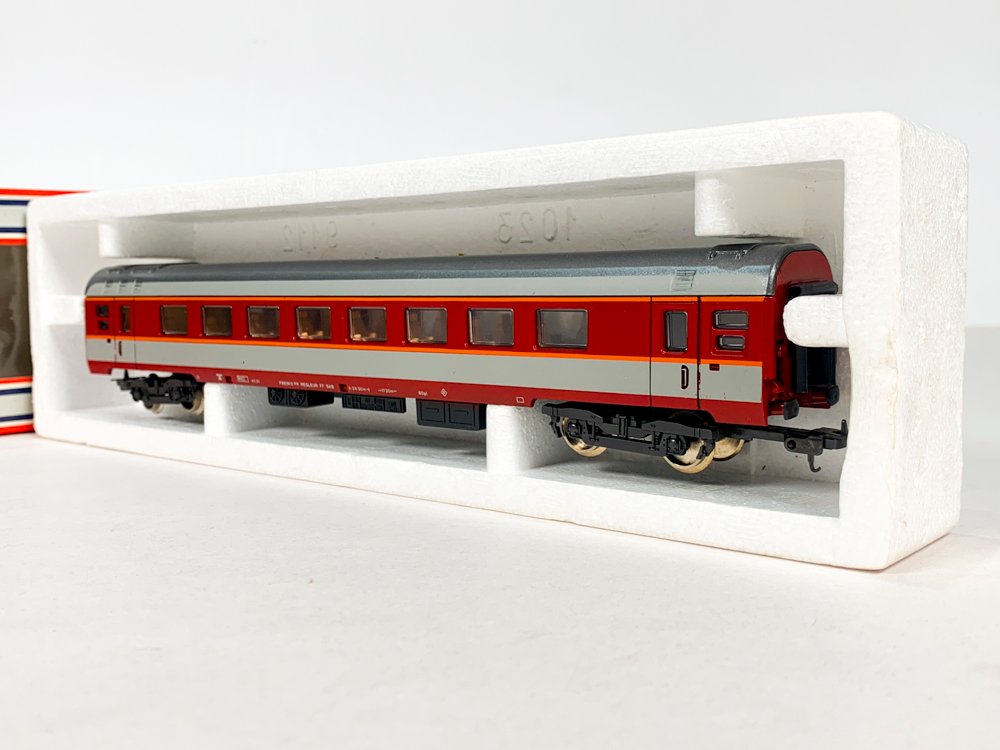 Vagón de tren modelo Lima en miniatura - imagen 2