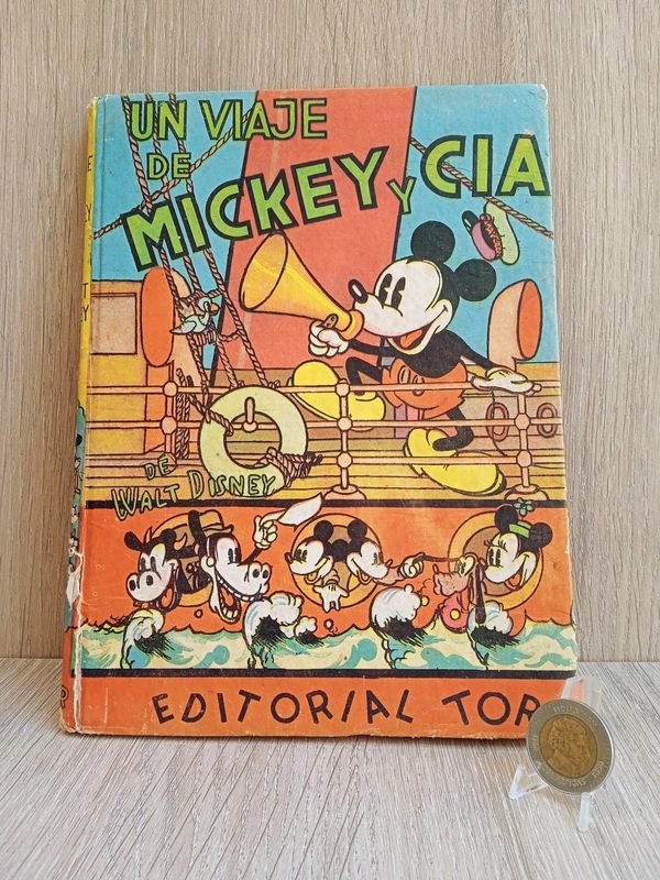 Libro de Disney en Español de 1942 - Una Joya Rara - imagen 1