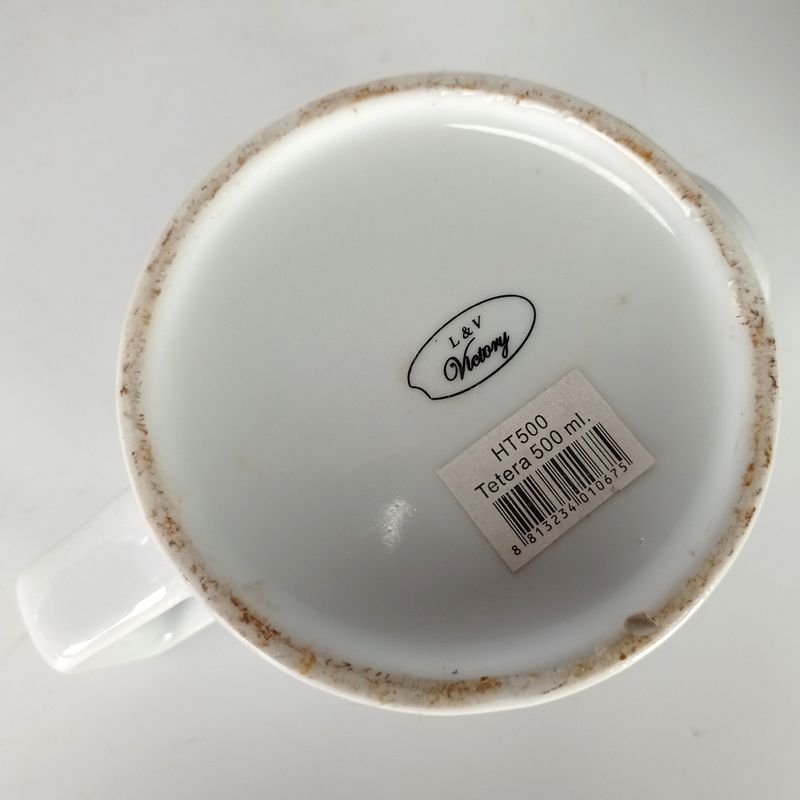 Tazas y teteras blancas en buen estado - imagen 5