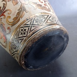Gran Jarrón de Cerámica Decorado con Diseños en Relieve - imagen 6