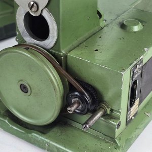 Máquina de Coser Antigua Elna Verde con Maletín - imagen 3