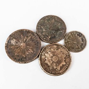4 Monedas de Cobre de Uruguay - Varios Valores y Años - imagen 2