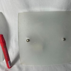 Par de Apliques de Luz de Vidrio Esmaltado - imagen 5