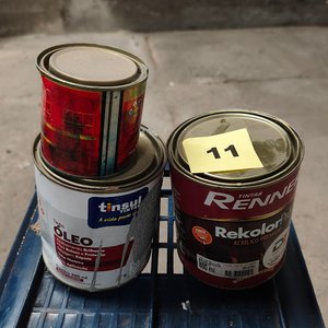Conjunto de Latas de Pintura Tinsul y Renner Rekolor - imagen 2