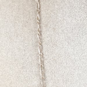 Cadena Larga de Plata 58 cm - imagen 3