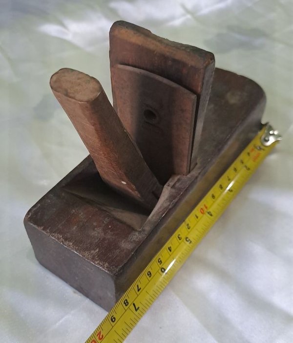 Antiguo Cepillo de Carpintero en Madera - imagen 2