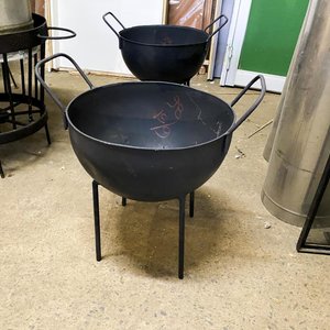 Lote anterior: Fogón Negro Metálico con Patas - Alto 39 cm, Diámetro 36 cm