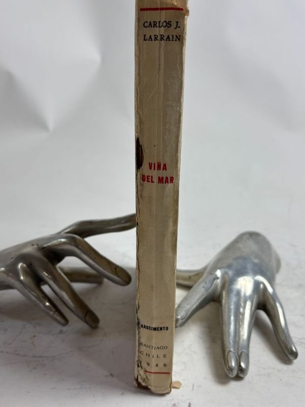 Libro raro de Carlos J Larrain, Chile 1946 - imagen 2