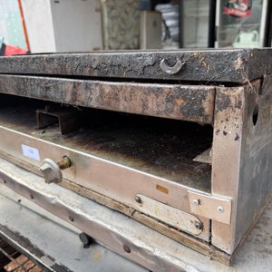 Plancha a Gas Profesional Acero Inoxidable 81x37x25cm - imagen 3