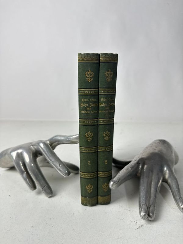 Lote siguiente: 2 Tomos de Memorias Autobiográficas (1862-1872) - Eduard Hallberger, Stuttgart, 1875