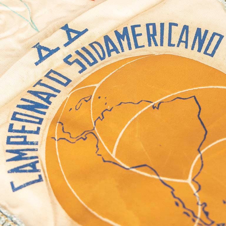 Banderín del XX Campeonato Sudamericano de Fútbol Buenos Aires Argentina 1959 - imagen 2