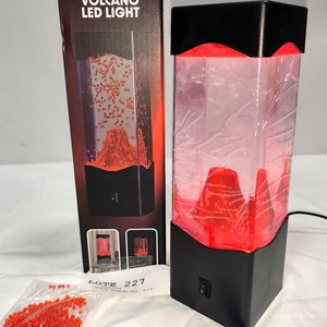 Lámpara LED Volcán con Conexión USB, Nueva en Caja - imagen 1