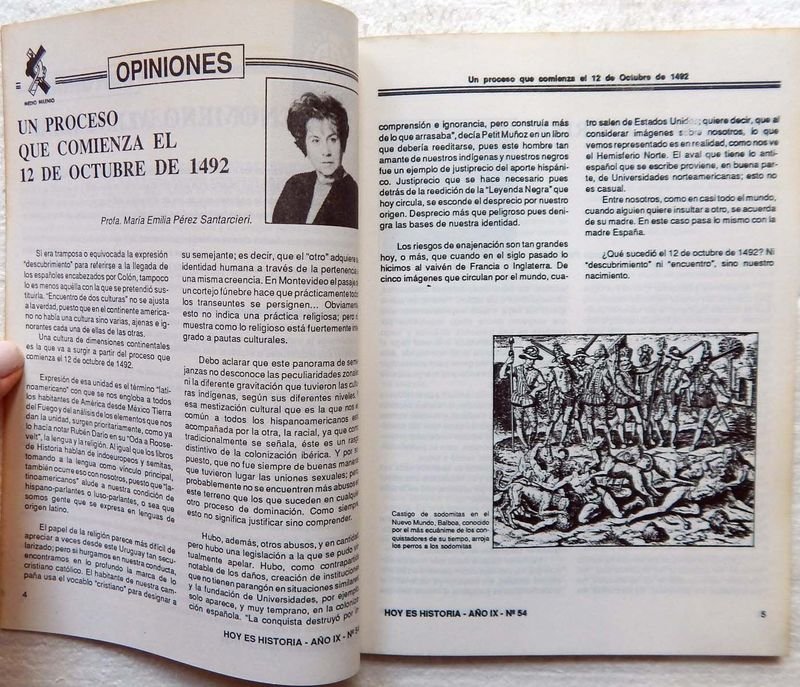 Revista Hoy Es Historia. Noviembre - Diciembre, 1992 - imagen 3