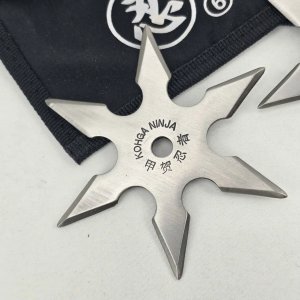 Estrellas Ninja de Acero Inoxidable (Set de 2) - imagen 2