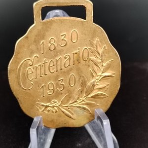 Medalla Centenario 1930 Cervecería Oriental Montevideo - imagen 4