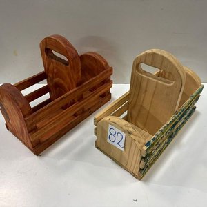 Set de 2 Materas de Madera Rústicas - imagen 2