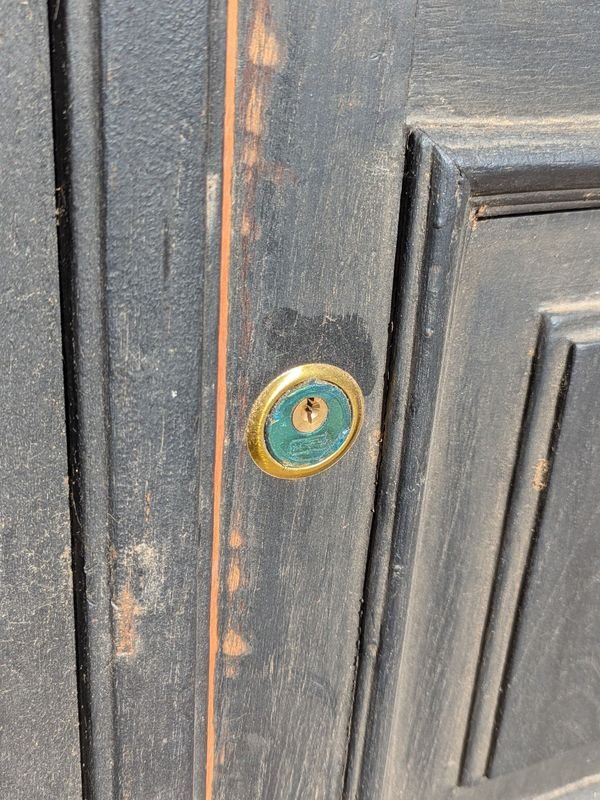 Puerta doble en cedro con marco de pinotea - imagen 7