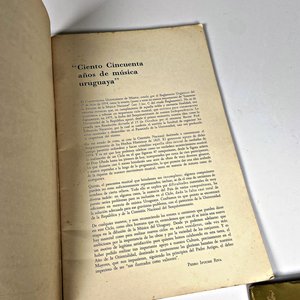 Dos Libros: 150 Años de Música Uruguay y Juan Manuel Ferrari - imagen 5