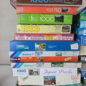 Gran Conjunto de Puzzles de 500, 750 y 1000 Piezas - imagen 2