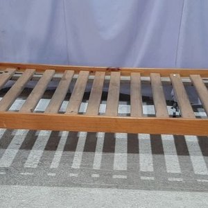 Cama de 1 Plaza de Madera con Colchón - imagen 3