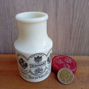 Recipiente de Porcelana Dijon Maille Blanco 12 cm - imagen 2