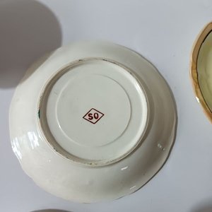 Juego de Tazas y Platillos de Loza Japonesa - imagen 6