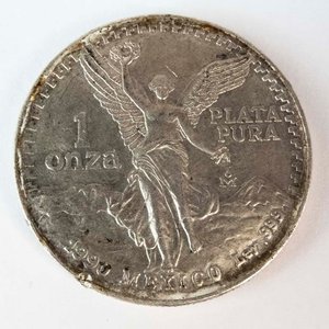 Moneda de Plata Mexicana Libertad 1 Onza 1990 - imagen 1