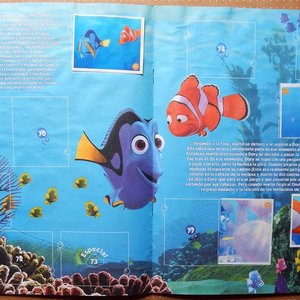Álbum de Figuritas Buscando a Nemo Disney Pixar 2003 - 75 Figuritas - imagen 4