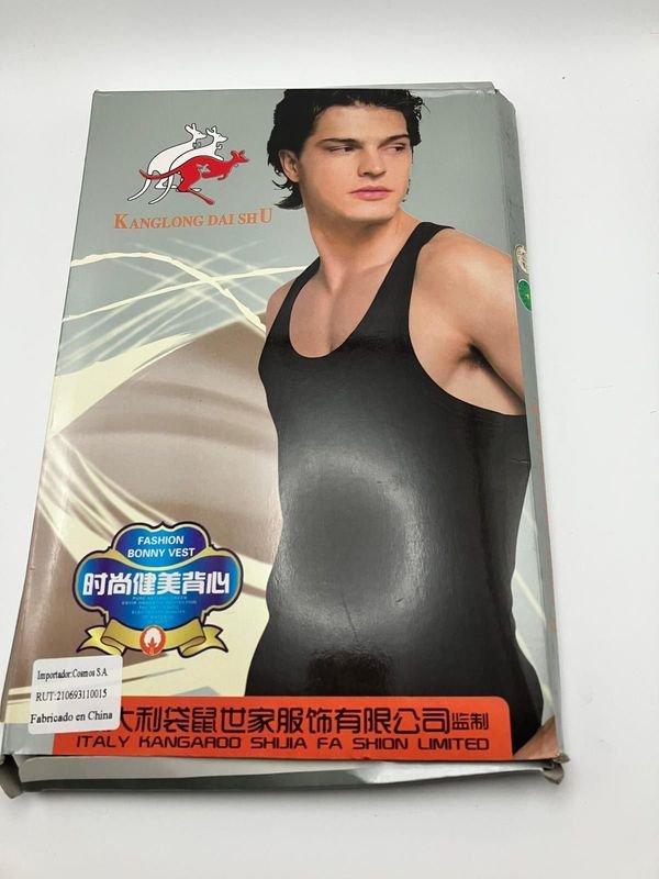 Camisetas Musculosas Grises Marca Kanglong Dai Shu