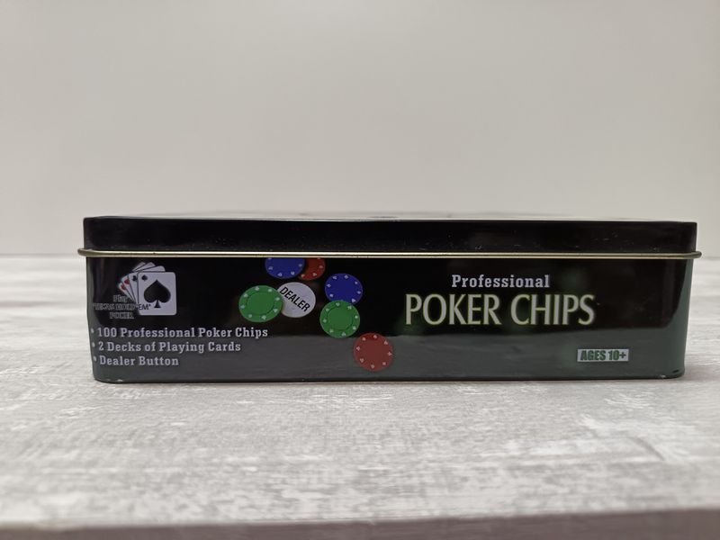 Juego de Poker en Caja de Lata - imagen 4