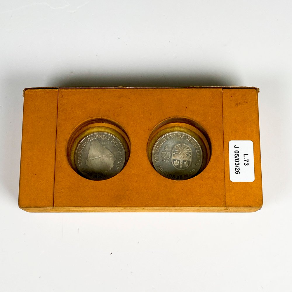 Lote anterior: Monedas de plata del departamento de Cerro Largo