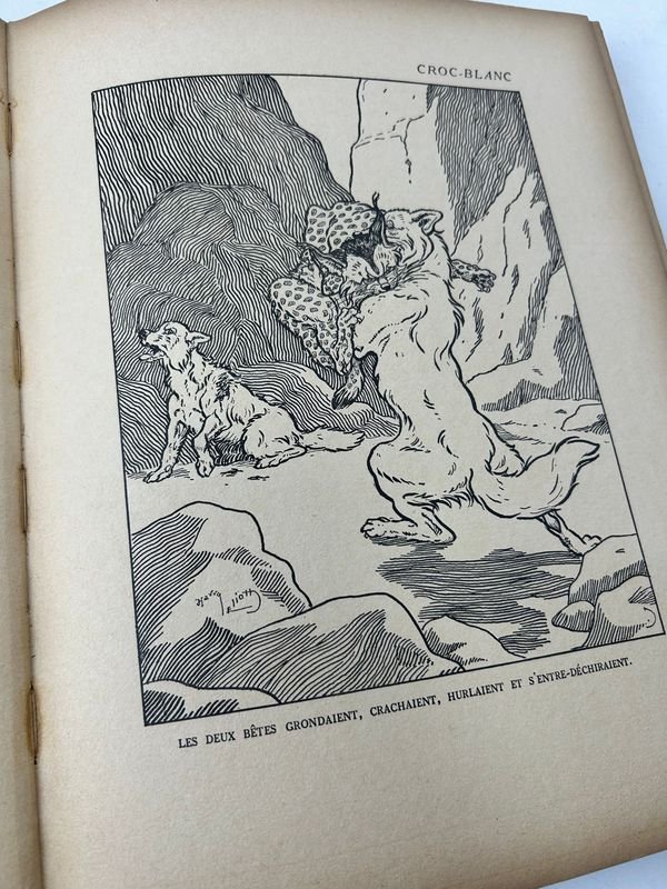 Libro de Jack London, edición francesa vintage - imagen 3