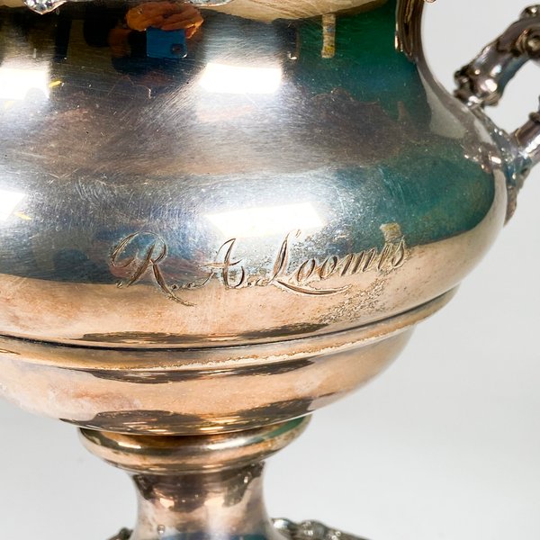 Samovar en metal labrado para el hogar - imagen 6