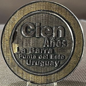 Medalla Conmemorativa 100 Años La Barra de Maldonado 1914-2014 - imagen 2